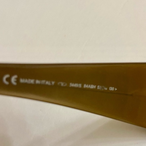 Valentino Garavani, Italy Gold Large Sunglasses with Case 5449S - Picture 9 of 16